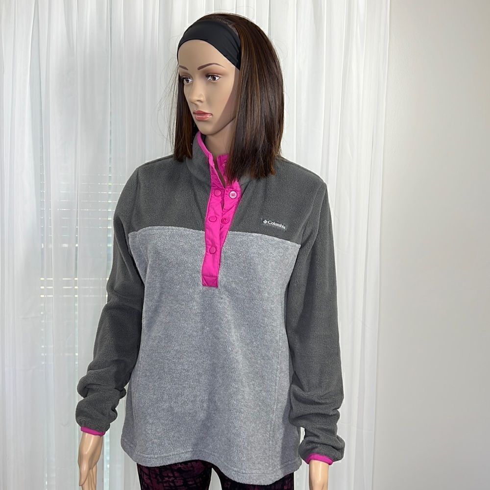 Columbia 1/4 Snap Pullover Fleece Small